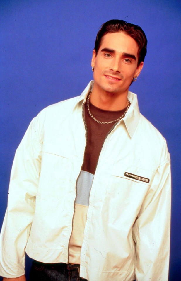 The Man City winger looks just like Kevin Richardson from the Backstreet Boys