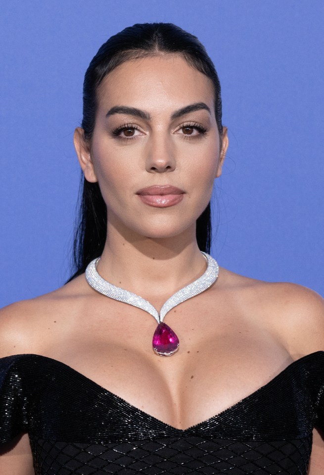 Georgina Rodriguez dazzles wearing a £1million Chopard necklace at Cannes