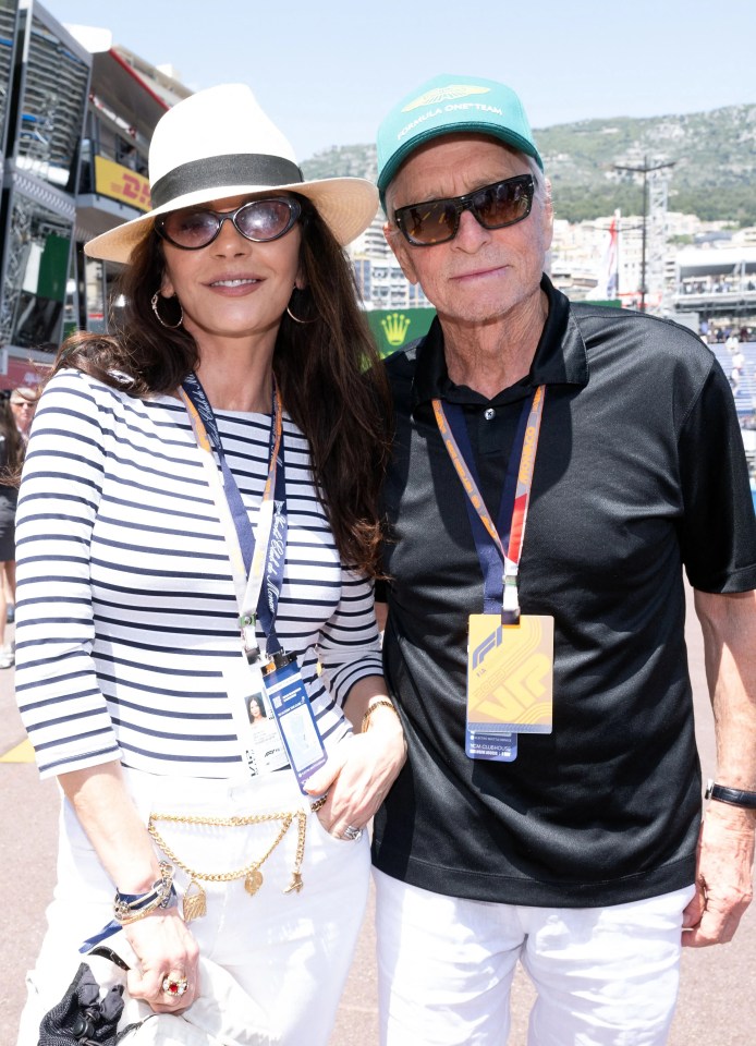 Hollywood royalty Michael Douglas and Catherine Zeta-Jones were in attendance