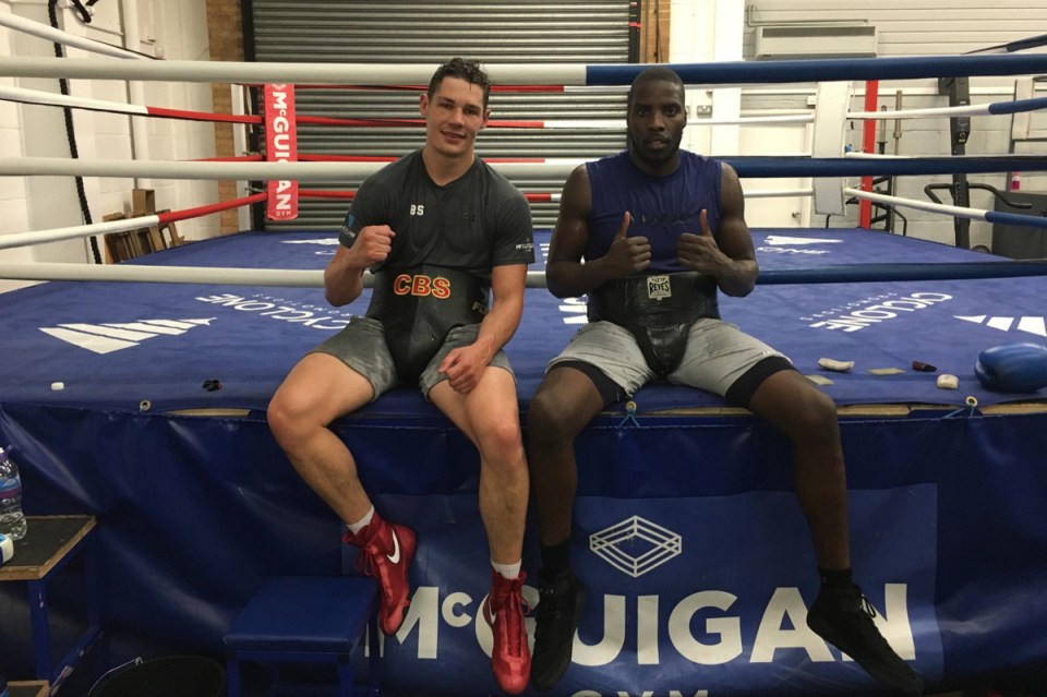 Chris Billam-Smith and Lawrence Okolie are former sparring partners