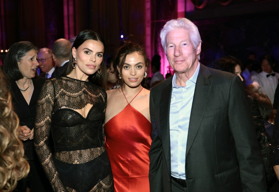 Last month Brooks and her sister Grace joined actor Richard Gere for a charity dinner in New York