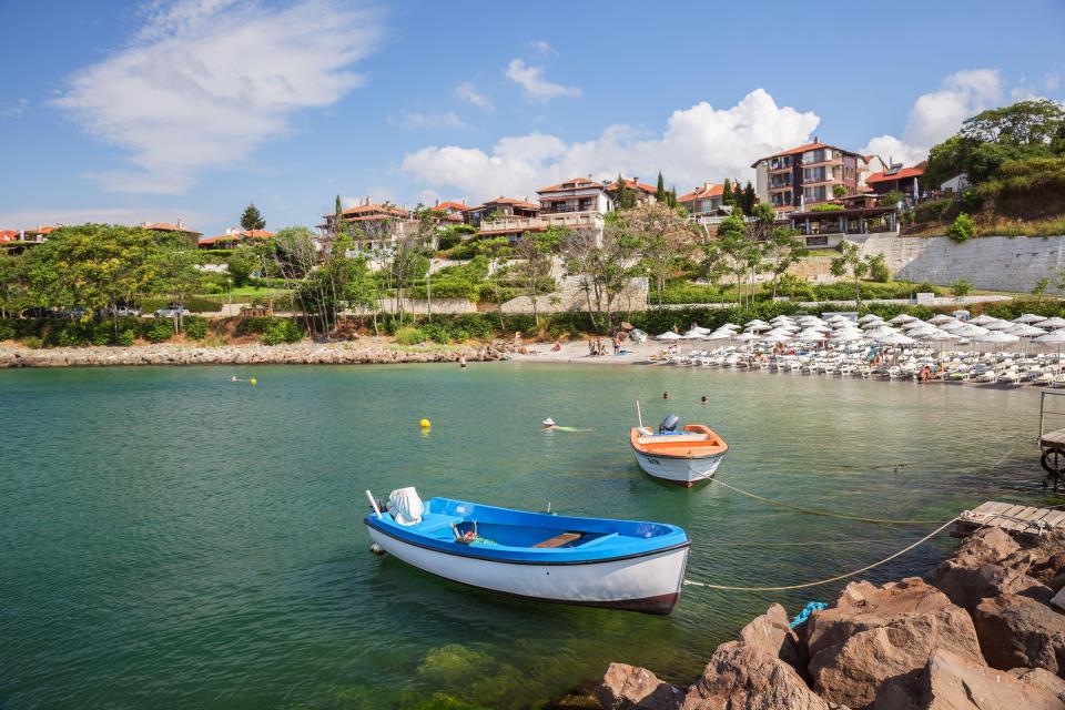 Nessebar is completely surrounded by water