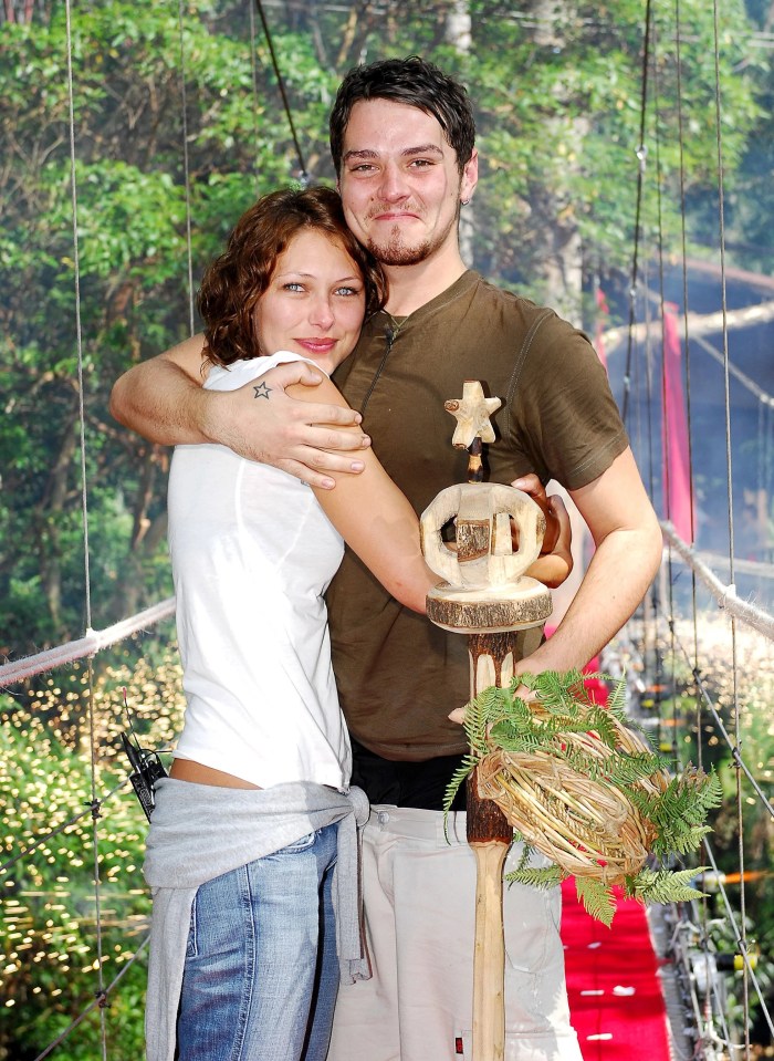 Matt, who won I’m A Celeb in 2006 is pictured above with Emma, hopes his story might help others in a similar position to himself