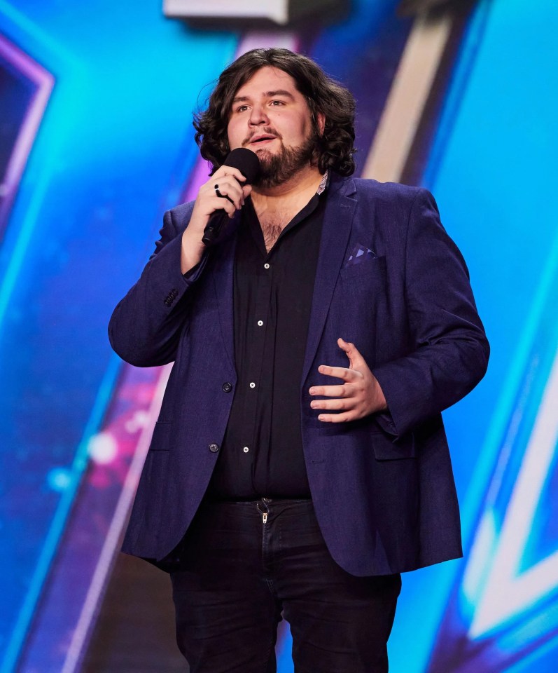 Travis George was visibly nervous performing on Britain’s Got Talent