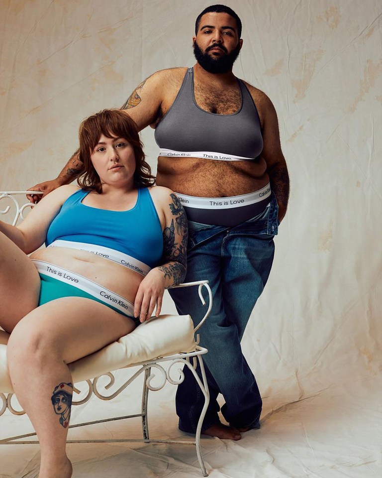 Calvin Klein is caught up in a trans row after using transgender Dutch influencer Bappie Kortram to model a sports bra