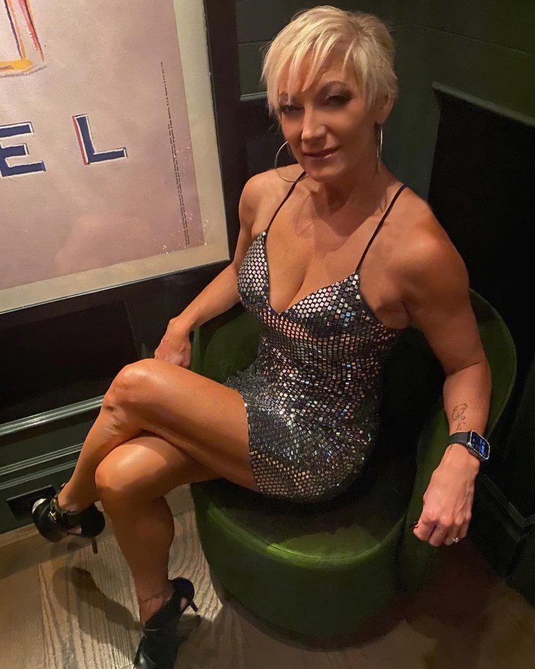 The glam-gran is often seen posing on her social media in tight, glamorous dresses