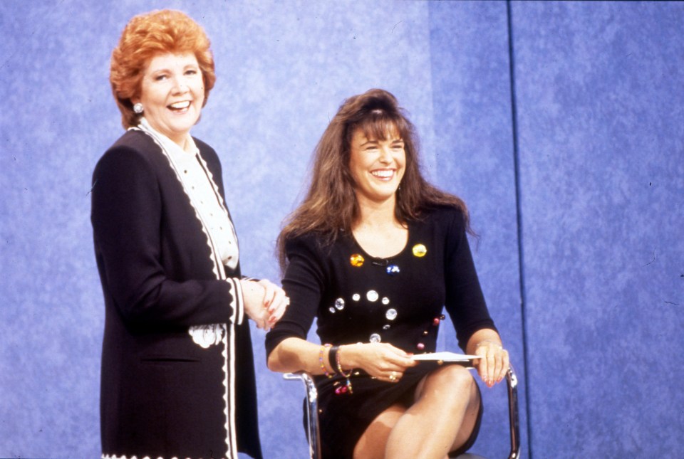 The chef would love to reboot the show and become the new Cilla Black (pictured: Cilla with Blind Date contestant)