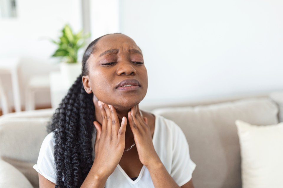 Those who report a 'silent' symptom of thyroid cancer are urged to consult their GP