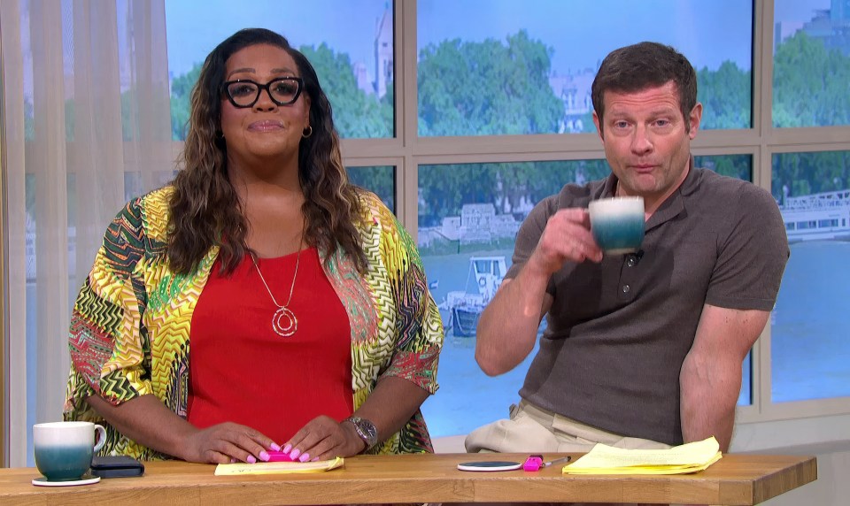 Alison Hammond and Dermot O'Leary presented today's This Morning