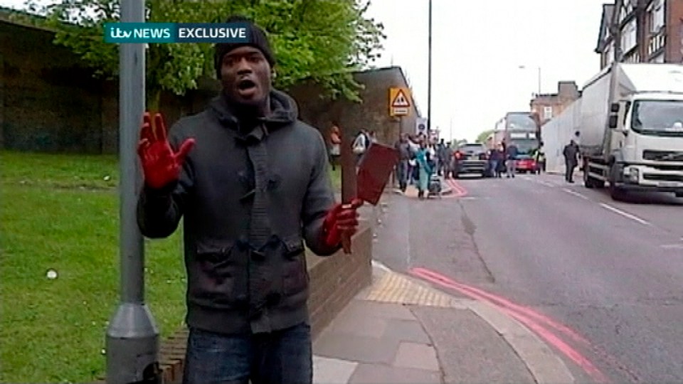 Bloodied Adebolajo attempted to justify the killing in a video obtained by The Sun and ITN