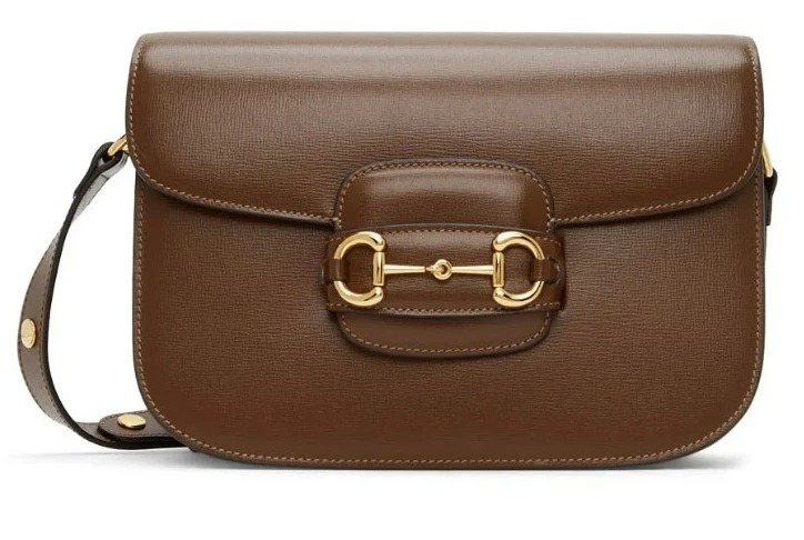 GUCCI Brown ‘Gucci 1955’ Horsebit Bag will set you back £2,430