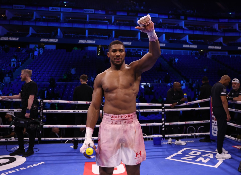 Anthony Joshua is on the verge of finally fighting long-time rival Deontay Wilder