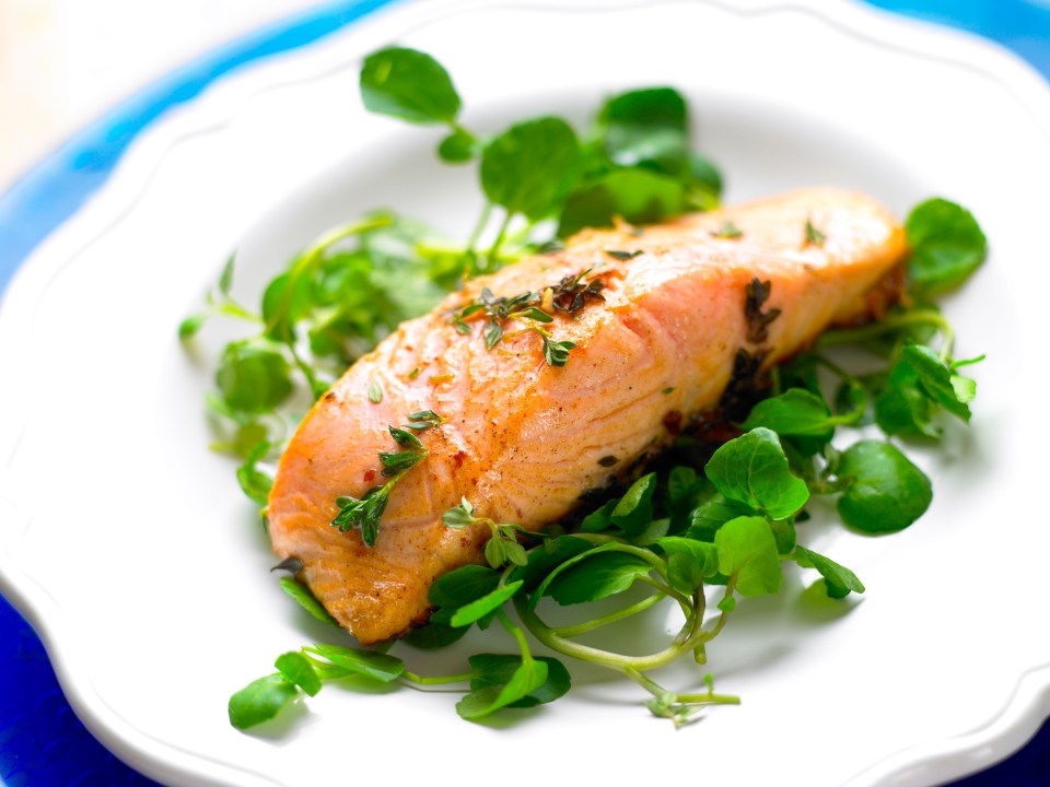 Include healthy fats from nuts, oily fish (salmon, mackerel etc) and olive oil