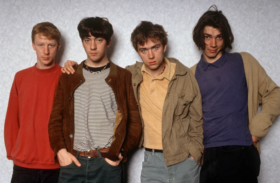 The lads in 1991, the year their debut album Leisure was released