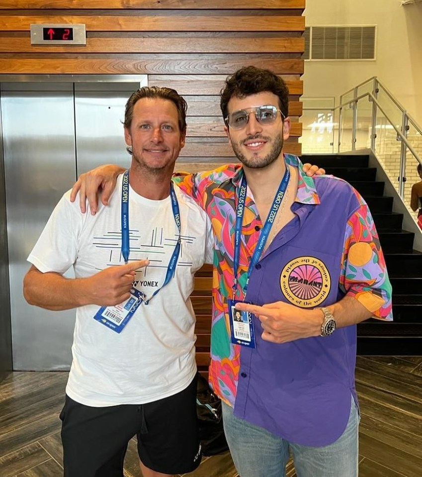 The Argentine retired from tennis in 2013 and also trimmed his hair