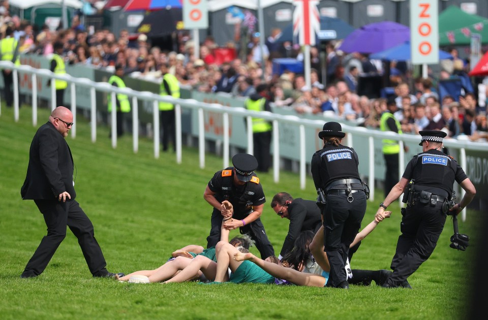 An eco-mob are planning to disrupt the Epsom Derby