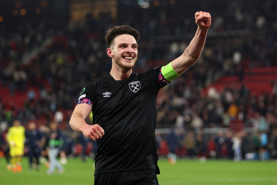 Arsenal are preparing their opening offer for Declan Rice