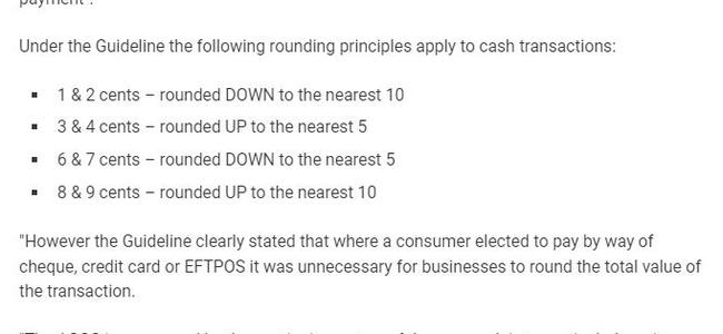 The tenant was actually in the wrong, as the rules he referenced only applied to cash payments