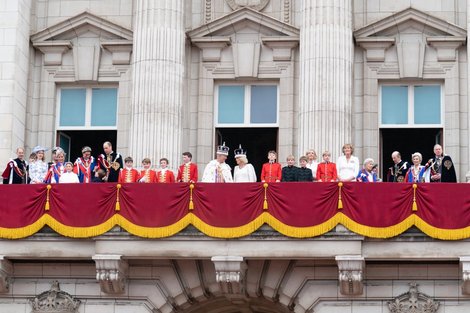 She was speaking about the balcony on Saturday