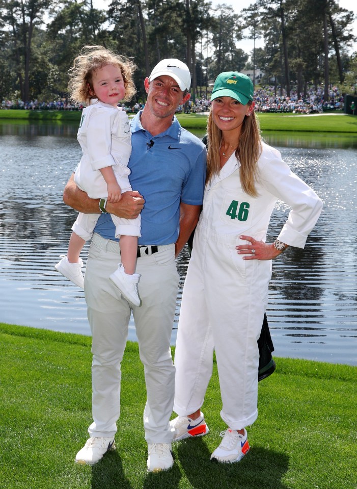 Two years after they met McIlroy and Stoll walked down the aisle together