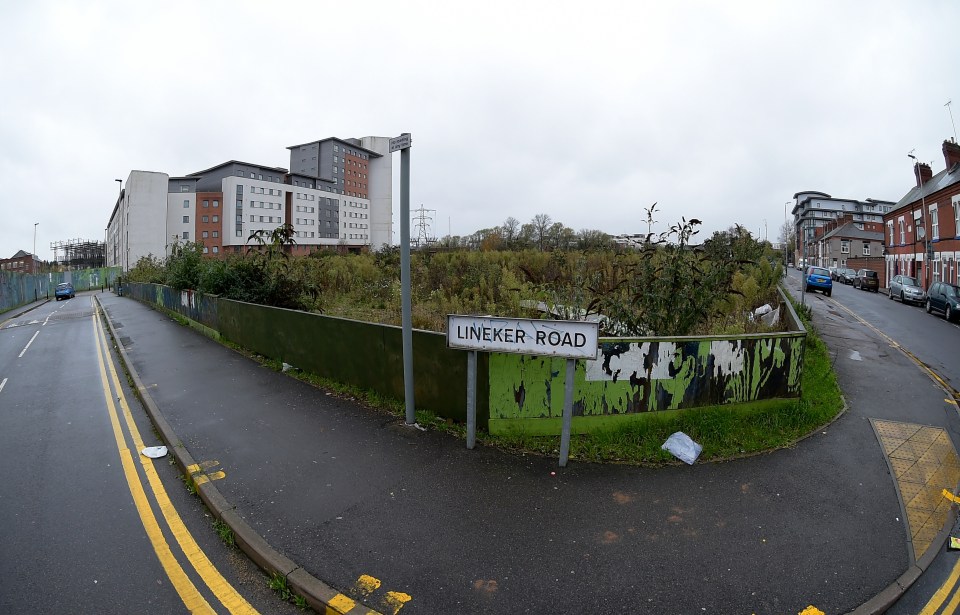 The road running through the site is Lineker Road after Leicester legend Gary