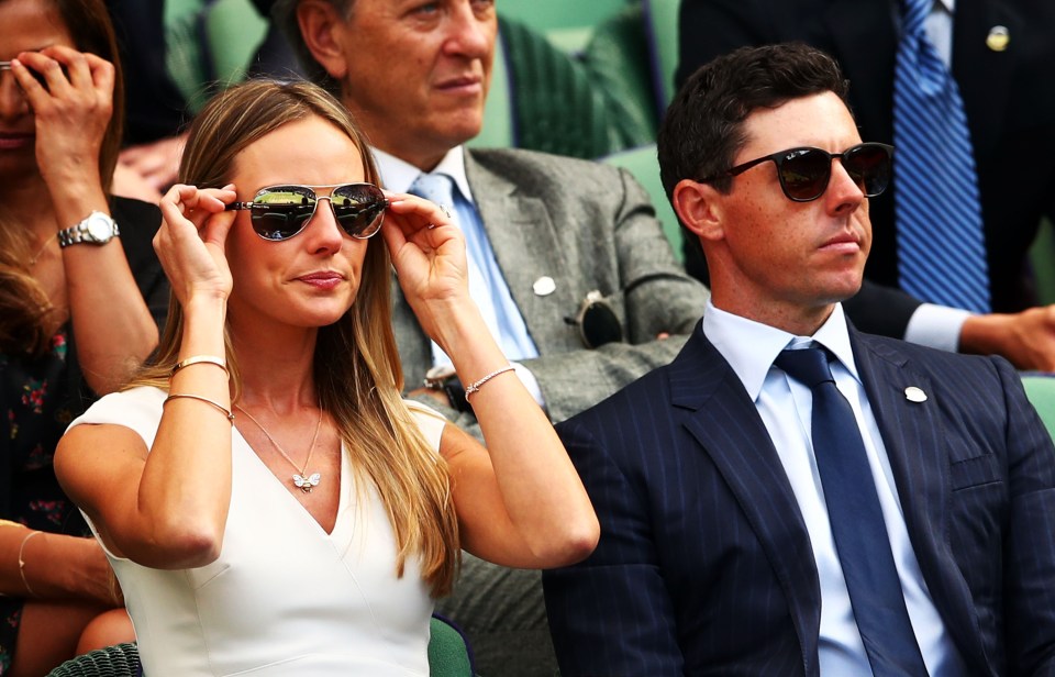 Stoll and McIlroy's whirlwind romance began in Rochester, New York in 2015