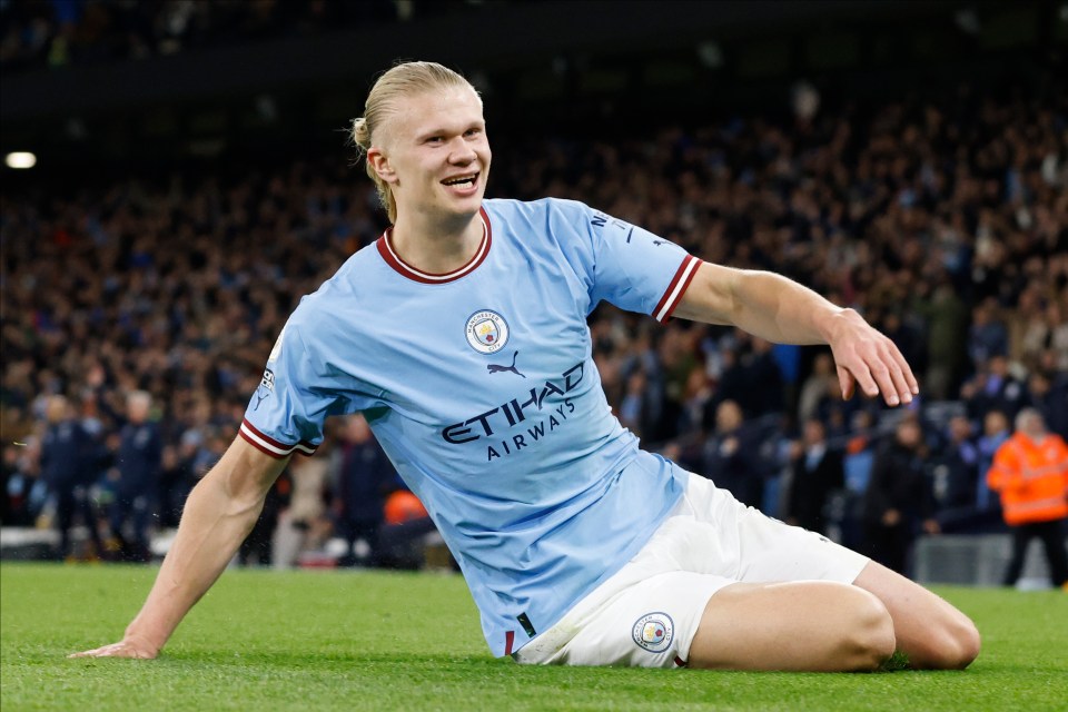 Erling Haaland has scored 51 goals in his debut season with Manchester City