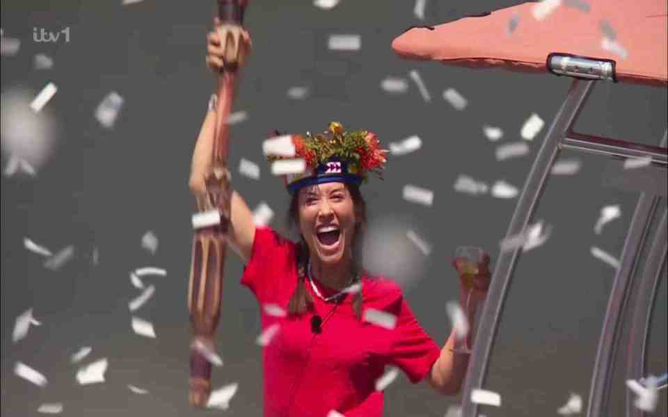 Myleene Klass was crowned Queen of the Jungle 2023