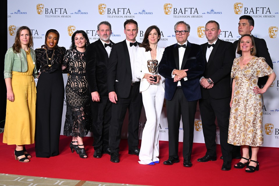 The producers of Inside Gaza: Israel And Hamas At War with their Bafta