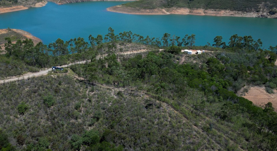 Search teams combed the beauty spot for three days