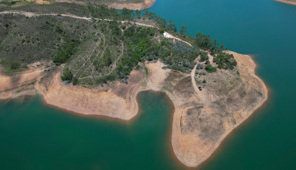 Police focused their hunt on a peninsula at the Arade Dam in Portugal