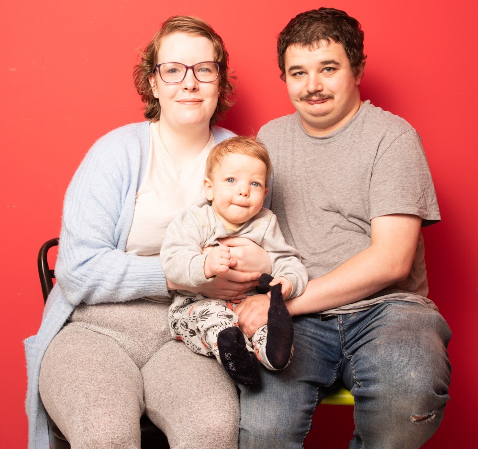 Paige Crimp and Daniel Baldwin turned to their local baby bank when they needed help