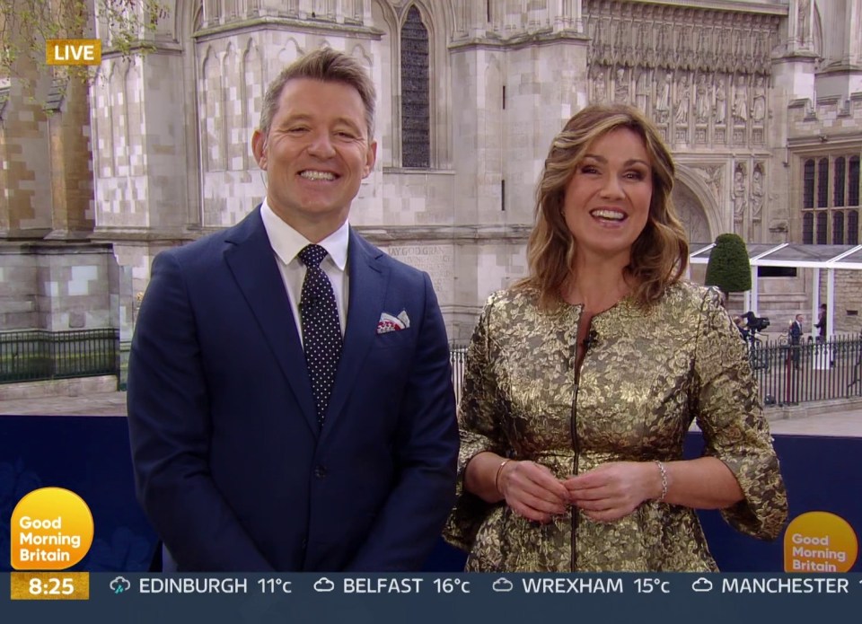 Ben Shephard and Susanna Reid hosted a special Good Morning Britain