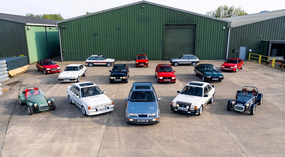 A dream collection of Fast Fords soon to go under the hammer