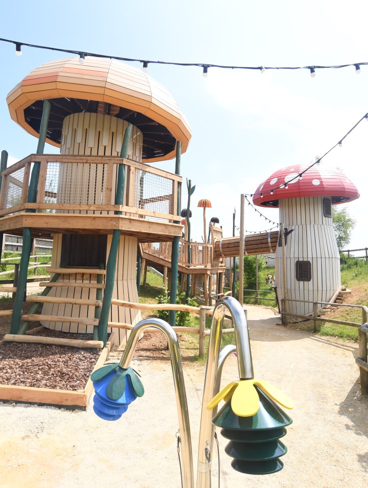 Fairy Dell is Fairytale Farm's newest play area