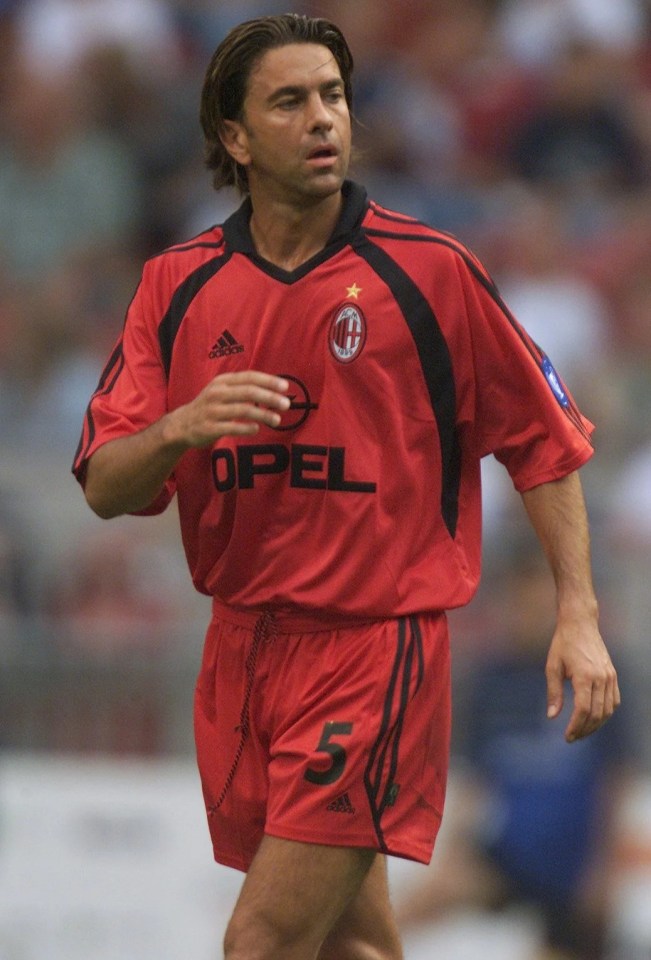 Costacurta won the same five Champions Leagues with Maldini at AC Milan