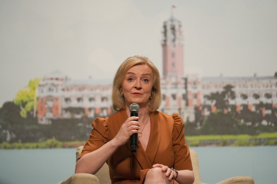 Liz Truss is visiting Taiwan to show solidarity with the nation there amid Chinese aggression