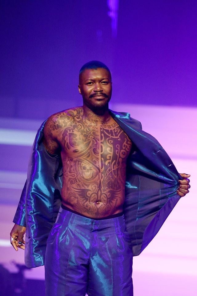 Cisse modelled for Jean-Paul Galtier at the Paris Fashion Week in 2020