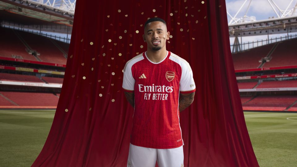 Gabriel Jesus and Co will be wearing their new kit with the discreet tribute to the 2003-4 Invincibles against Wolves on Sunday