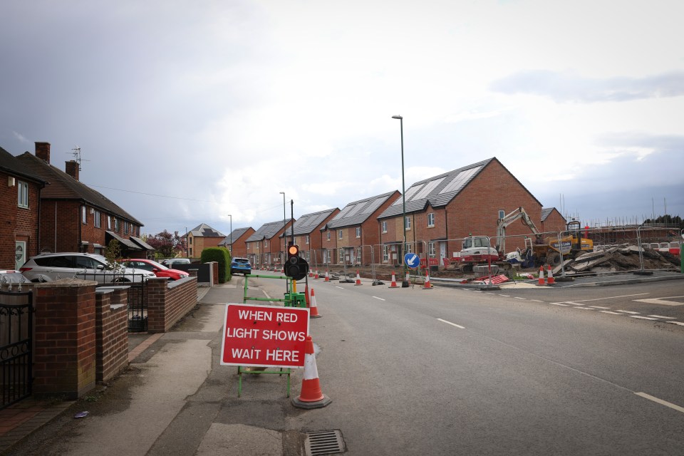 Locals are unhappy about builders causing a racket and some are considering selling up