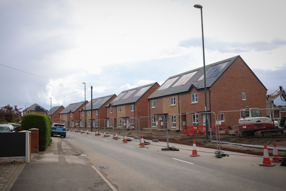 Furious residents in Nottinghamshire have complained about the construction of new-build homes