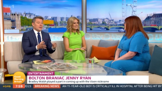 The quiz master appeared on Good Morning Britain