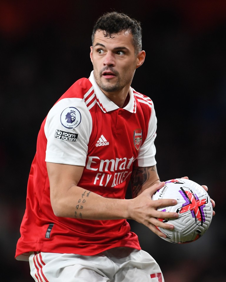 Granit Xhaka is expected to leave Arsenal this summer