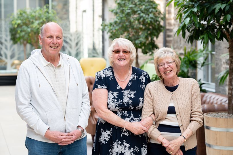 The  group built their homes 47 years ago and are the only properties on the street