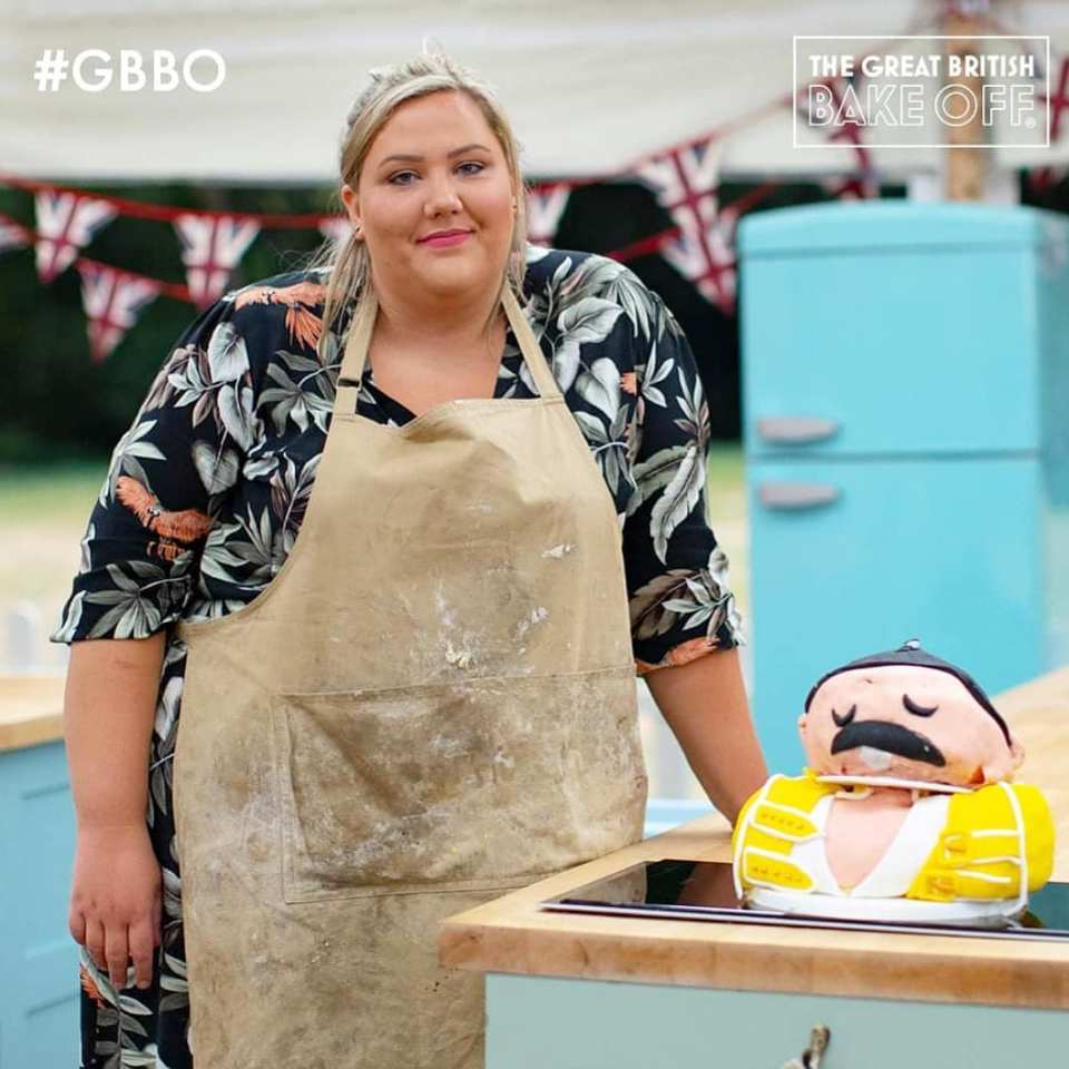 The star rose to fame on The Great British Bake Off