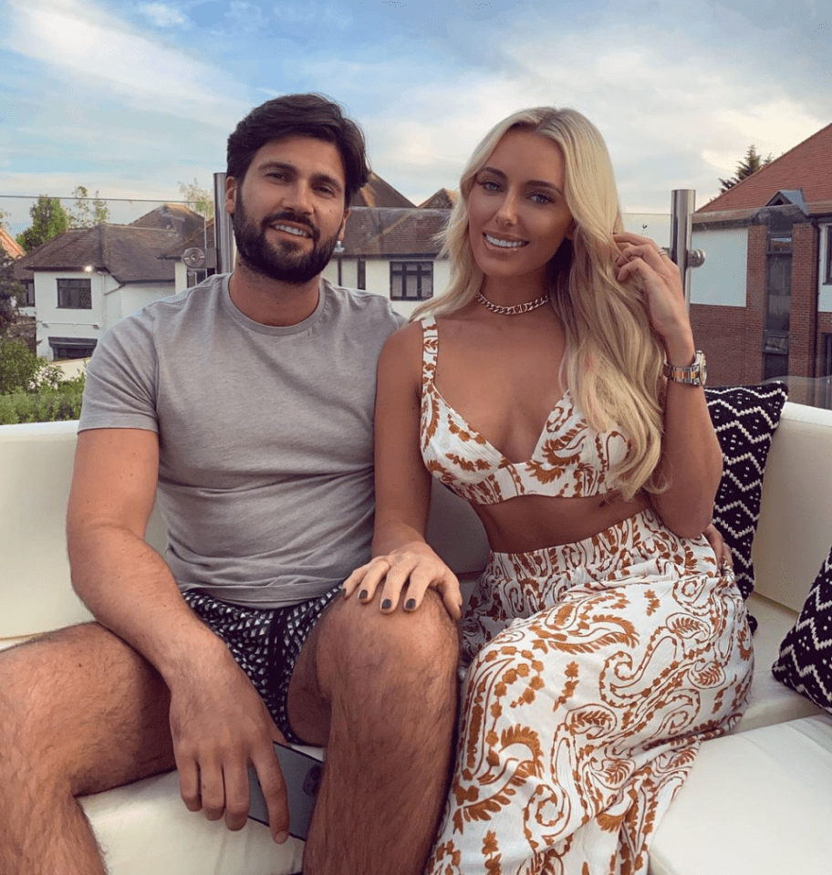 Dan with his ex Amber Turner