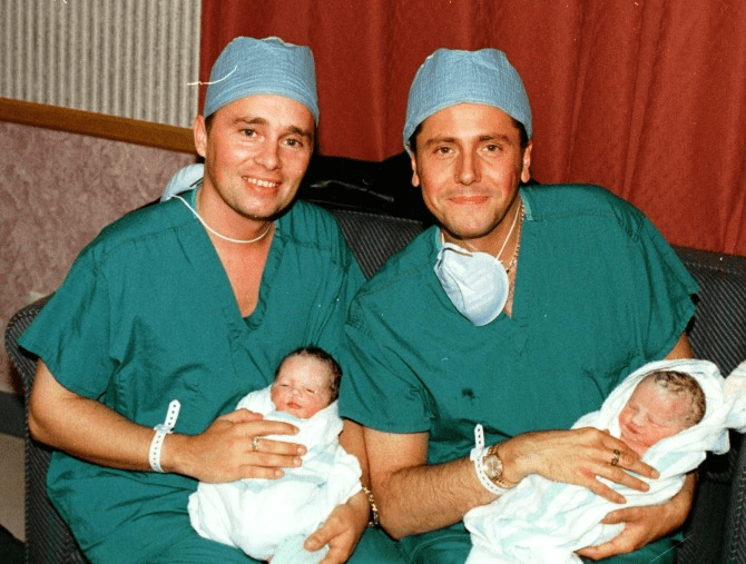 Barrie and ex-husband Tony made history in 1999 when they became the first British same-sex couple to be legally recognised as parents