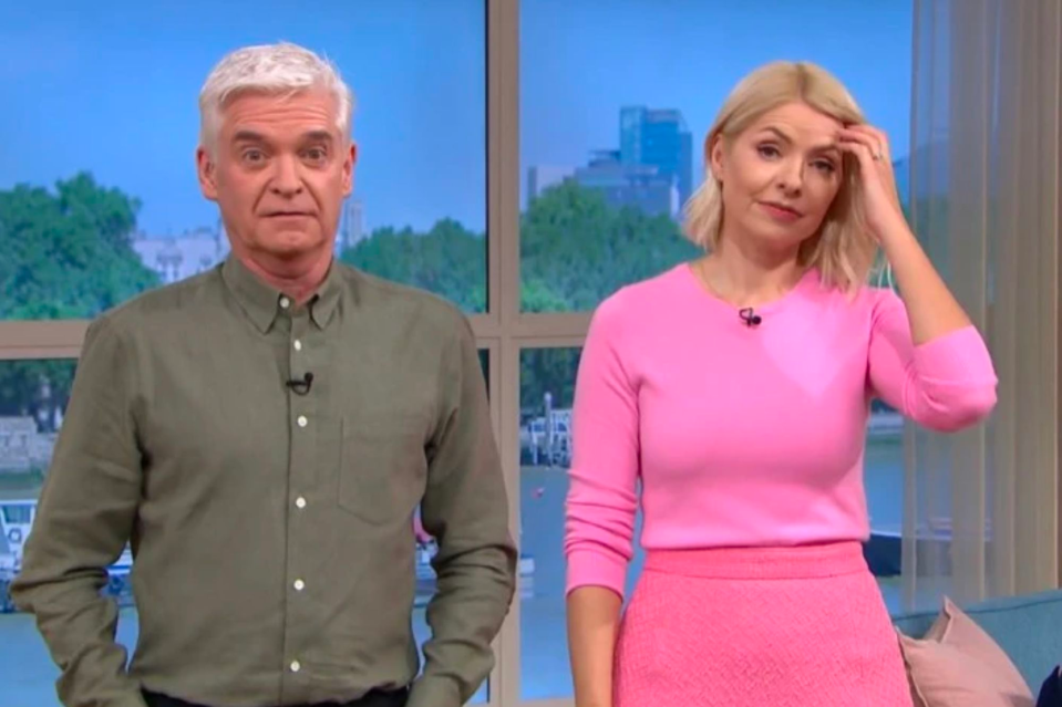 Holly and Phil have suffered a behind-the-scenes fall-out