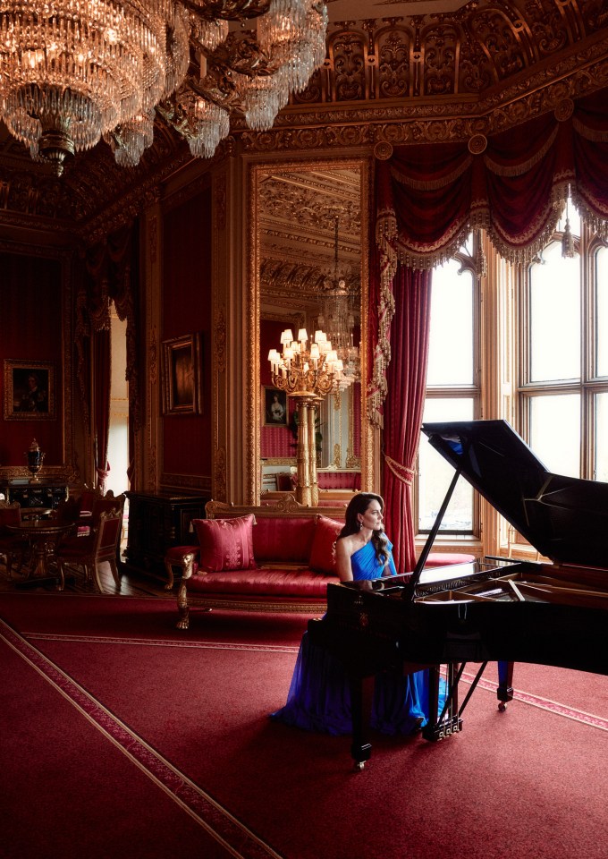 The Princess of Wales performed alongside last year's winner Kalush Orchestra