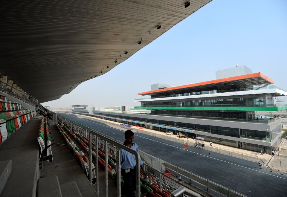 The circuit cost a whopping £320m to build